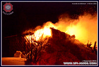 2016-02-06 - Incendie de bâtiment (Remise) - Sainte-Gertrude-Manneville