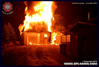 2016-11-02 - Incendie de bâtiment (Garage) - Amos