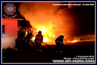 2014-07-27 - Incendie de bâtiment (Remise) et Incendie de véhicules (Automobile et Motorisé)