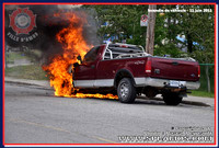 2011-06-11 - Incendie de véhicule (Camionnette) - Amos