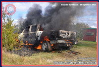 2011-09-23 - Incendie de véhicule (Camionnette) - Saint-Dominique-du-Rosaire