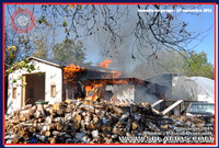 2011-09-27 - Incendie de bâtiment (Garage) - Amos