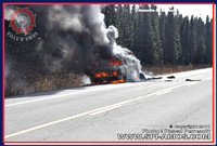 2011-10-27 - Incendie de véhicule (Fourgeonnette) - La Motte