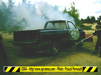 2004-06-26 - Incendie de véhicule (Camionnette) - Sainte-Gertrude-Manneville