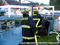 2008-08-02 - Incendie divers (Équipements de piscine) - Amos