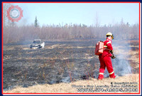 2010-04-23 - Incendie de véhicule (Automobile) et Incendie d'herbes et broussailles - Launay
