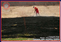 2010-04-30 - Incendie d'herbes et broussailles - La Motte