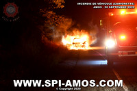 2020-09-20 - Incendie de véhicule (Camionnette) - Amos
