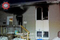 2023-01-06 - Incendie de structure (habitation multiple) - Amos