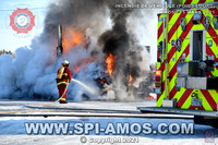 2021-03-15 - Incendie de véhicule (Poids lourd) - St-Félix-de-Dalquier