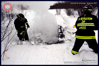 2017-01-22 - Incendie de véhicule (Motoneige) - Amos