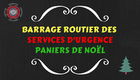 PANIERS DE NOËL / BARRAGE ROUTIER