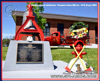 2014 -  100e Pompiers Amos - Retrouvailles et cérémonie souvenir