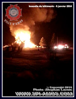 2014-01-06 - Incendie de bâtiment (Habitation) - Sainte-Gertrude-Manneville - SL