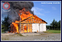 2014-08-22 - Incendie de bâtiment (Garage) - Saint-Félix-de-Dalquier
