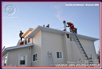 2013-01-26 - Incendie de cheminée et incendie de bâtiment (Habitation) - Saint-Mathieu-d'Harricana