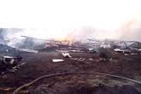 2002-05-30 - Incendie de bâtiment (Bâtiment agricole) - Trécesson