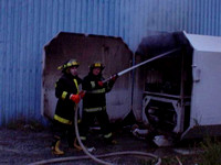 2002-09-06 - Incendie de poubelle (Compacteur à déchet) - Amos