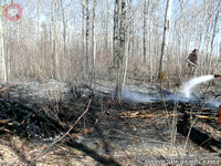 2009-05-05 - Incendie de broussailles - Amos