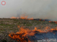 2009-05-13 - Incendie d'herbes et broussailles - Amos