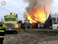2009-10-15 - Incendie de bâtiment (Grange) - Saint-Félix-de-Dalquier