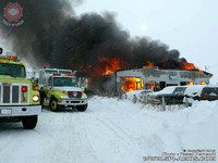 2009-12-22 - Incendie de bâtiment (Commercial) - Entraide - Landrienne