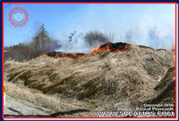 2010-04-28 - Incendie d'herbes, de broussailles et fôret - Saint-Dominique-du-Rosaire