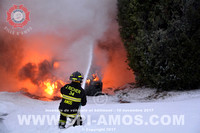 2017-11-10 - Incendie de véhicule (Automobile)  et incendie de bâtiment (Habitation) - Amos