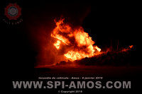 2018-01-06 - Incendie de véhicule (Camionnette) - Amos