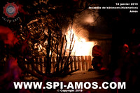 2019-01-18 - Incendie de bâtiment (Habitation) - Amos