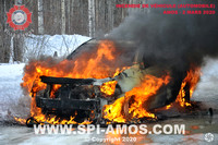 2020-03-02 - Incendie de véhicule (Automobile) - Sainte-Gertrude-Manneville