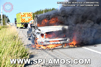 2020-09-21 - Incendie de véhicule (Camionnette) - Trécesson