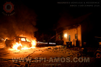 2020-12-04 - Incendie de véhicule (Automobile) & Incendie de bâtiment (Résidence) - Amos